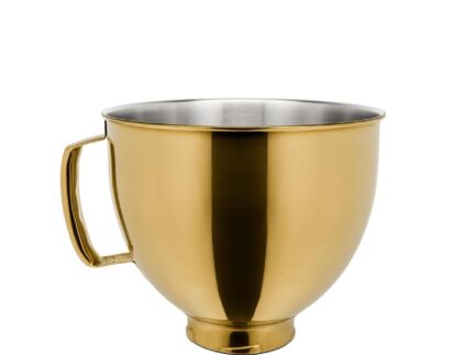KitchenAid 4,8 L Stand Mikser İçin Paslanmaz Çelik Kase Gold - 5KSM5SSBRG(5KSM5SSBRG)