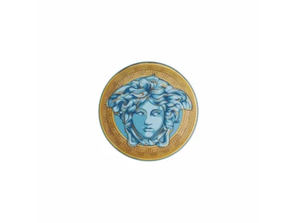 Versace Tatlı Tabak 17cm Medusa Amplified Blue Coin