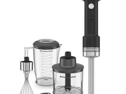 KitchenAid Go Kablosuz Serisi El Blenderı Aksesuarlı Bataryasız(5KHBRV05BM)